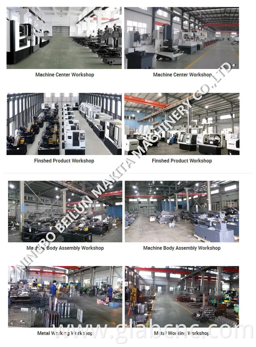 Precision Metal Machining Horizontal CNC Lathe Machine